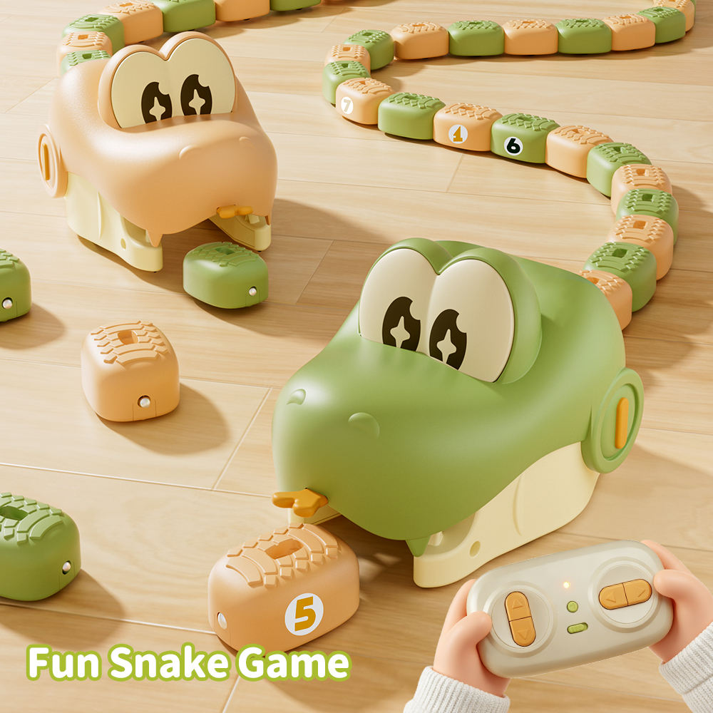Magnetic Snake Game Toy - Eating Itself with Sound & Light