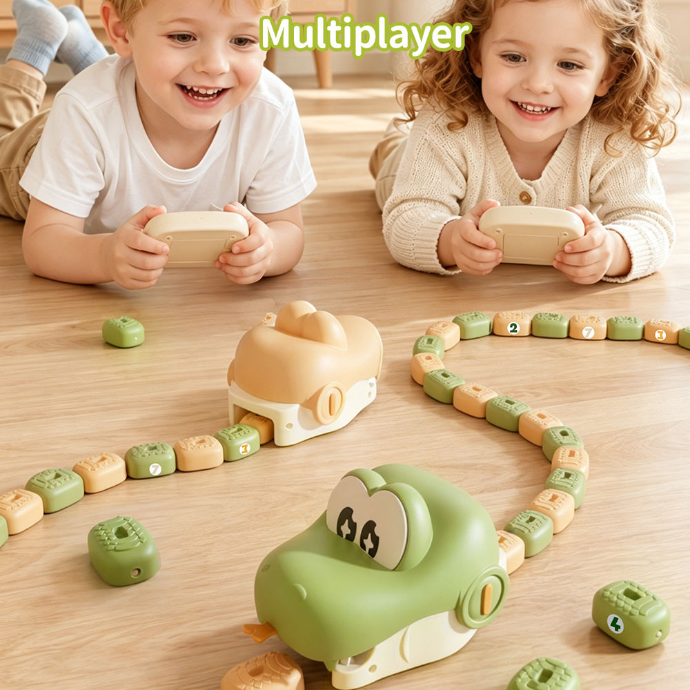 Magnetic Snake Game Toy - Eating Itself with Sound & Light